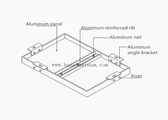 Anti Corrosion Aluminium Solid Panel Wooden Finishing 4mm Aluminum Sheet