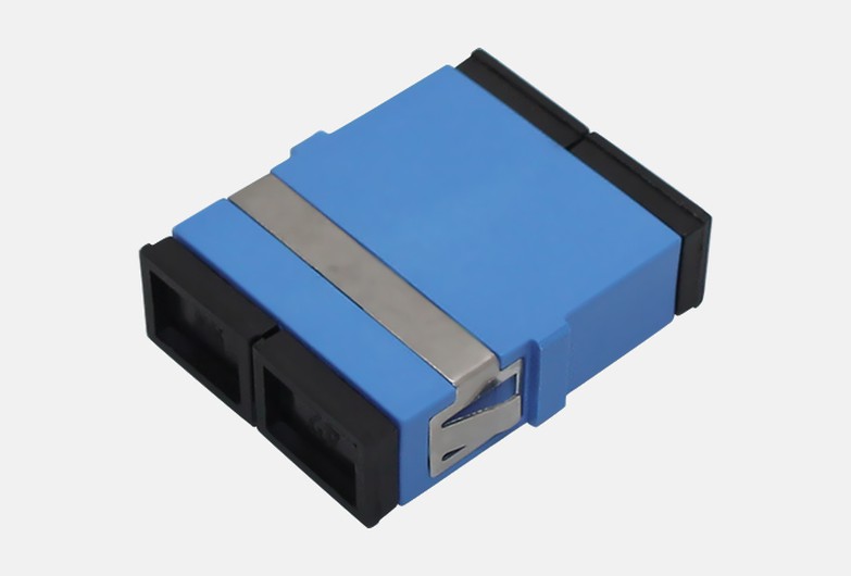 700 FTTH Fiber Optic Coupler Duplex SC SM Welded Adapter Without Flanges