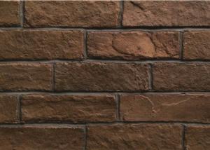 China Wall Facing Bricks Exterior Wall Tiles Heat Resistant 4mm Thickness wholesale