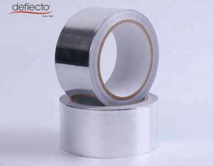 China High Adhesion Aluminum Self Adhesive Tape / Air Duct Tape 75mm Width wholesale