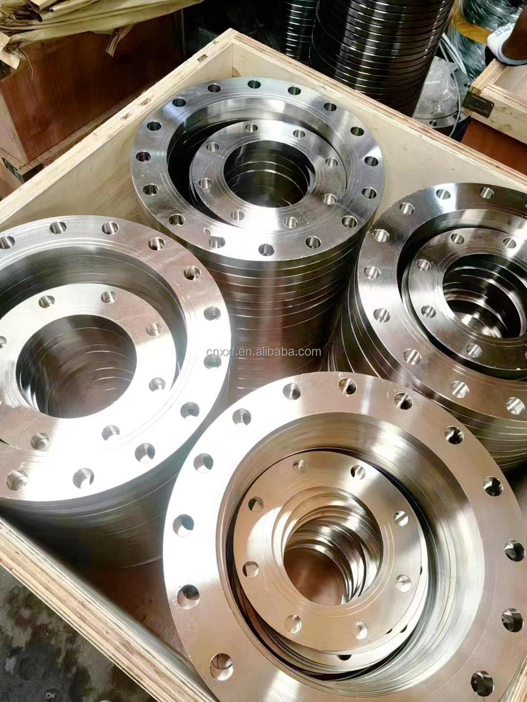 NXF ASTM A564/A564M AMS 5629 13-8Mo 1.4534 S13800 Socked Welding Flanges Alloy Plate Flange DN15-1200 Class150-1500lb