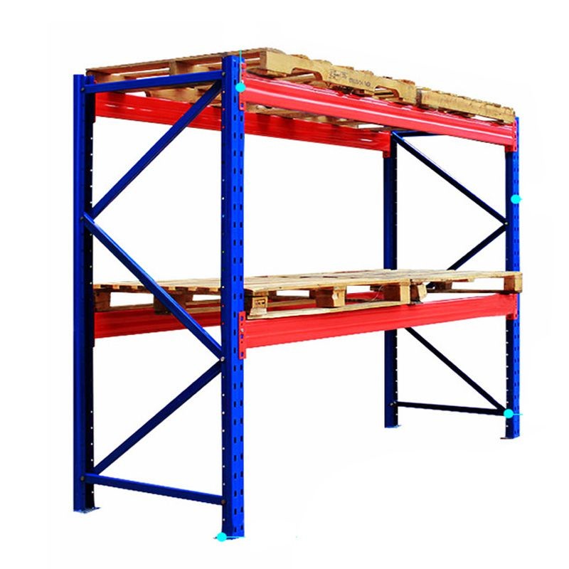 8000Kg Bolted Pallet Racking Cold Rolled Steel Welded Storage Rack