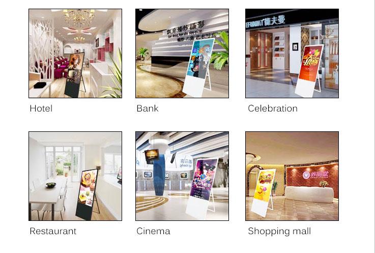Portable Lcd Digital Signage