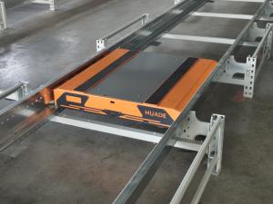 China ISO14001 Four Way Radio Shuttle Racking Spray Painting Surface wholesale