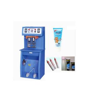 China Semi Auto Tube Sealing Machine , Aluminum Tube Sealer For Daily Chemicals Foodstuff wholesale