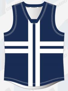 China Chest Width 38cm Afl Football Jumpers wholesale