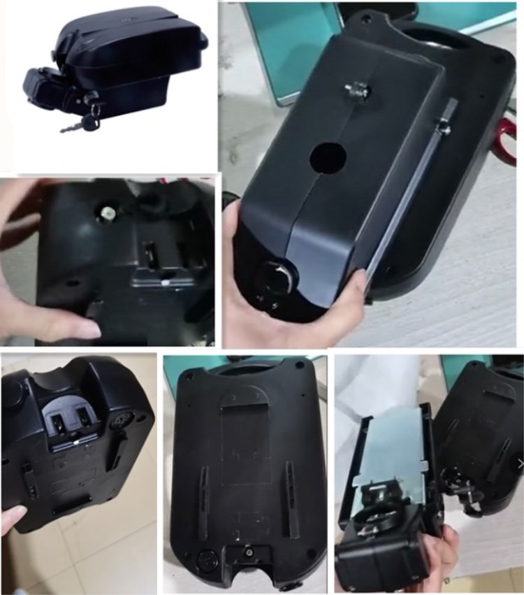 Electric scooter lithium batteries 24 volt 13ah small frog 24v ebike battery pack