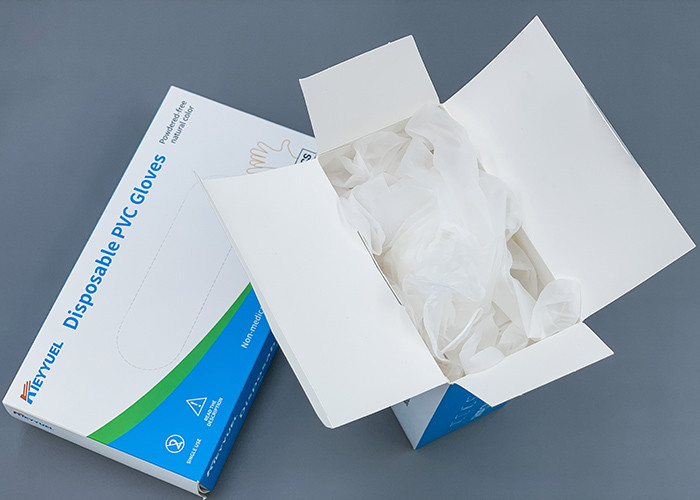 4.07g 0.12mm Disposable Pvc Vinyl Examination Gloves