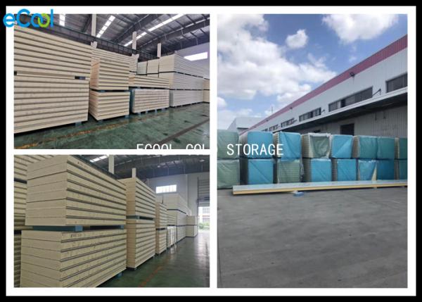 Quality Cold Room Insulated Cooler Wall Panels / Insulated Sandwich Panels for sale