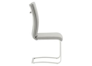 China Stainless Steel 60KGS 44cm 56cm Armless Dining Chair wholesale