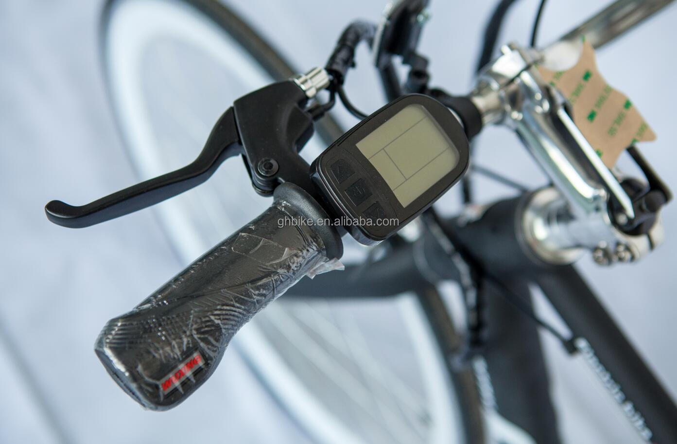Hidden Lithium Battery 700C 36V 250W 8.8AH 25KM/H Single Speed Electric Bike for Adult Men