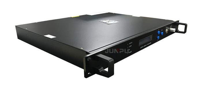 10dbm Catv Directed Fiber Optic Transmitter Module 1550 With Back - Up Power 1U