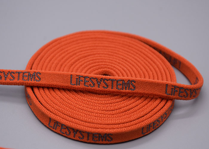 6mm Double Sided jacquard elastic tape Custom Logo For Garments