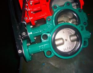 China Stainless Steel Butterfly Valves PN16 Concentric Design WRAS DVGW Rubber wholesale