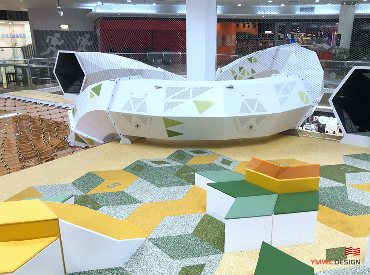 Outdoor Combination Slide Amusement Equipment for Play and Decoration Stainless Steel