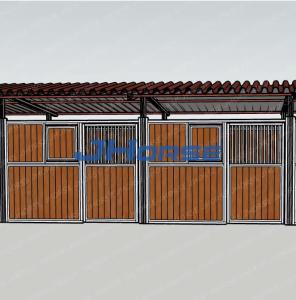 China Nice Partitions Bamboo Horse Stable Equine Stall System In Massachusetts wholesale