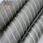 HVAC Parts Stainless Steel Air Duct Bellows Corrosion Resistant 100mm - 200mm