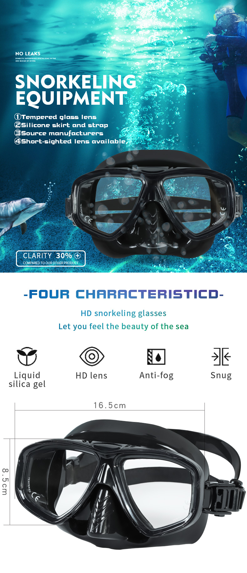 Seaview Swimming Scuba Diving Mask Snorkeling For Glasses Anti Fog