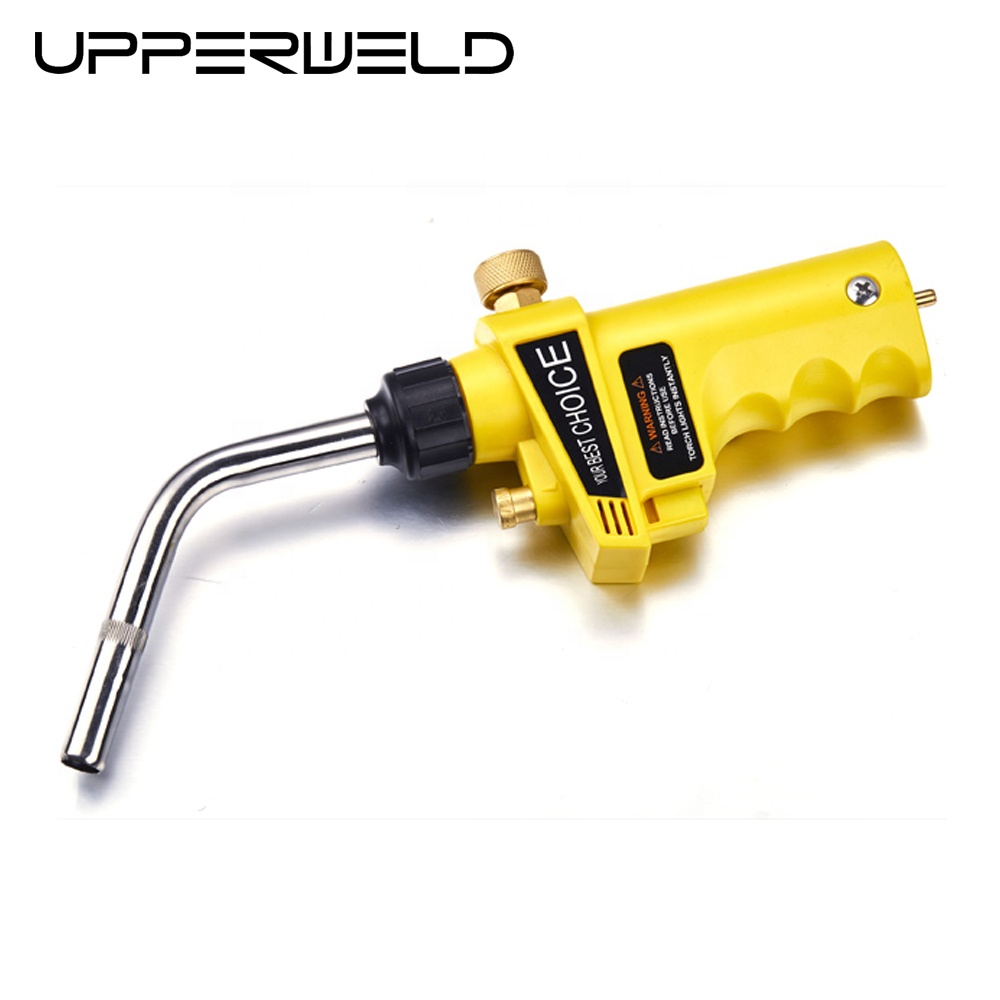 ODM UP7600 Self Ignition Gas Brazing Burner Soldering for BBQ Burner Mapp Hand Torch