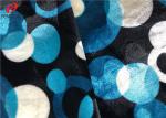 Warp Knitting Stretch Velboa Fabric , Womens Velvet Dress Fabric Material