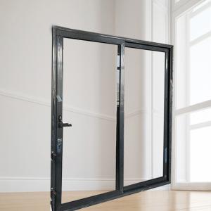 China Aesthetic Slim Aluminium Doors Aluminium High Durability Double Glazed Patio Doors wholesale