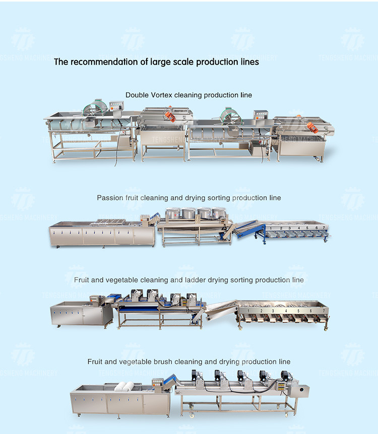 180KG 304 stainless steel eddy current vegetable washing machine Eddy current cleaning machine