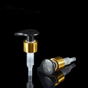 China Aluminium Cover Collar Plastic Lotion Pump Pump Hand Soap Dispenser 24 410 28 410 wholesale