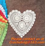 handmade, Crochet Round table clothing - table cover, handmade crochet, blanket,