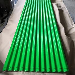 China AiSi ASTM DIN GB Colour Coated Corrugated Steel Roofing Sheets wholesale