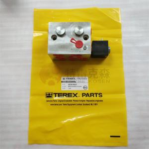 China TEREX 15307827 BRAKE MANIFOLD VALVE for terex tr50 truck parts tr100 parts wholesale