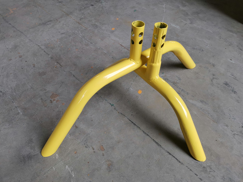 Hot Dipped Galvanized Queue Steel Crowd Control Barrier With Flat Bases