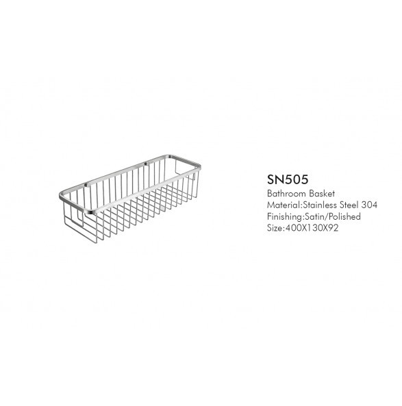 Multi Funciton Bathroom Storage Baskets Save Space Mirror Polished Shower Shelf