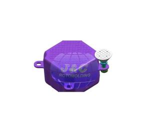 China Polyethylene Plastic Rotomolded Pontoons Floats By Aluminum Rotational Molds wholesale