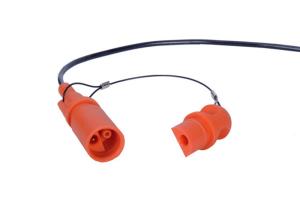 China High Sensibility Geophone Connector , Female Connector Eco - Friendly wholesale