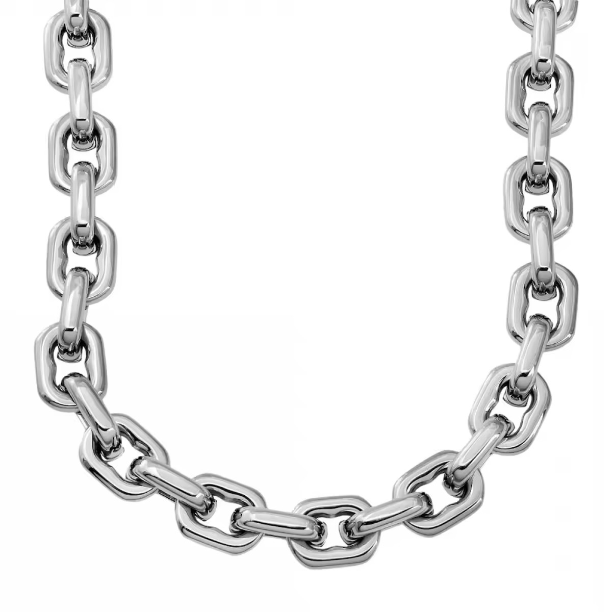 Marine Twisted Link Transport Chain in Stainless Steel for Strong Bearing Capacity