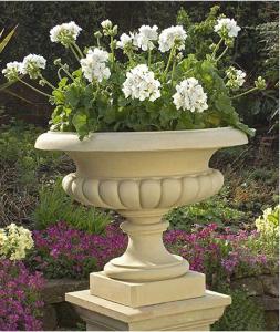 China Yellow Marble Granite Vase wholesale