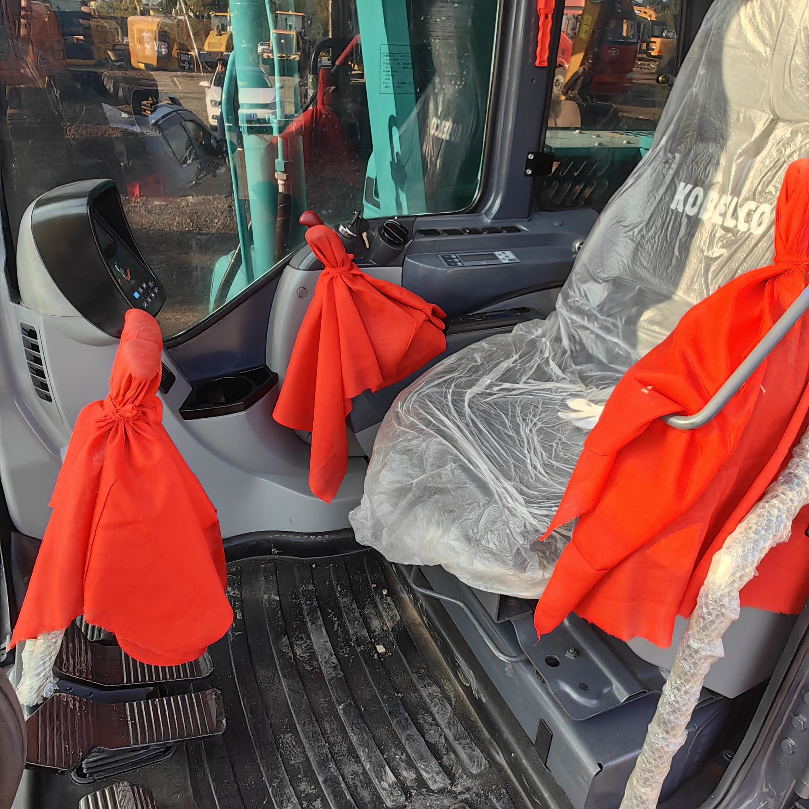 7 Ton Small Used Kobelco Excavators 7000kg Sk75 Kobelco Digger