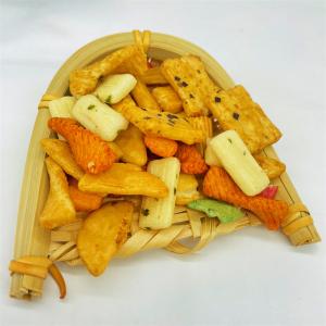 China Oem Puffed Rice Crispy Cracker In Bulk Snack Chinese Manufacturers wholesale