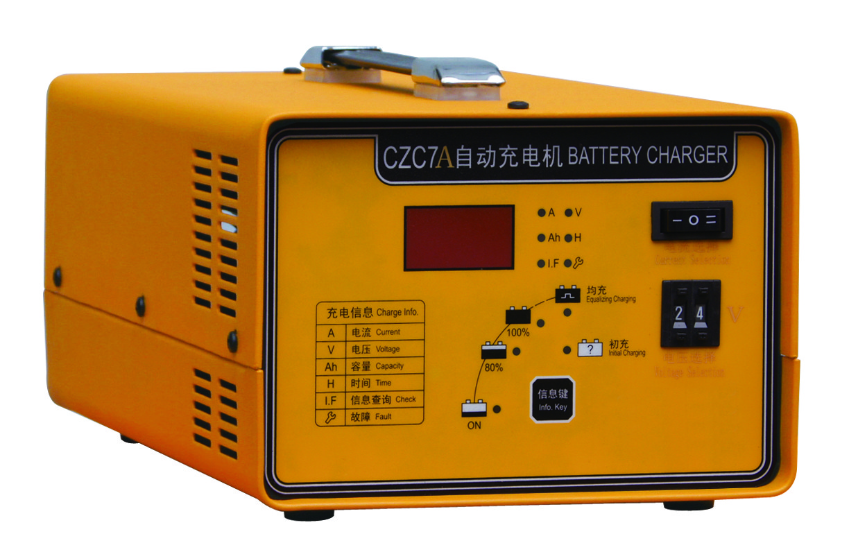 Hot sale!!! Competitive price of Forklift automatic battery charger CZC7/CZC7A 24V 30A