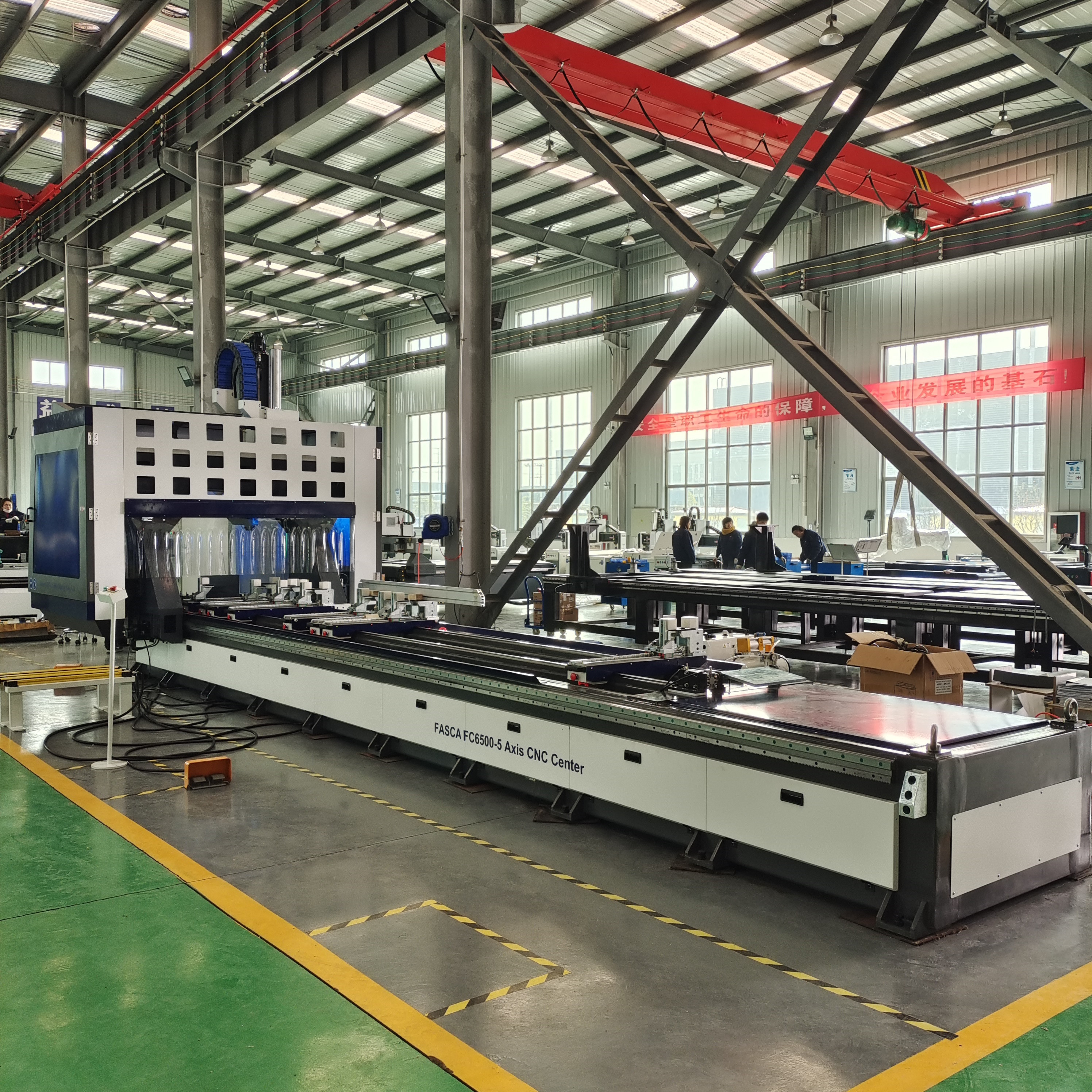 Aluminum Profile 5 Axis Cnc Processing Machining Center Industrial