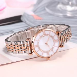 China New 2019 Japan Quartz Analog Timepieces Stainless Steel Luxury Women Ladies Fashion Watch OEM Watch wholesale