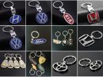 Car Logo Keychain Alloy 3D Key Chain Metal Pendant Holder Key Ring
