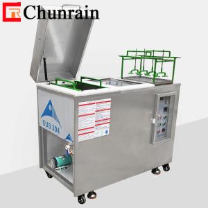China Injection Mould Electrolysis Cleaning Machine , 28KHZ 40KHZ Electrolysis Parts Cleaner wholesale