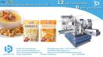 Automatic doyapck machine for meat and soup mixing packaging