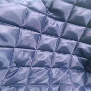 China 160gsm Breathable Outdoor Fabric Polyester 142cm Diamond Quilting wholesale