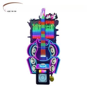 China Entertainment Attractive Design Crazy Guitar Game Machine Coin Operated wholesale