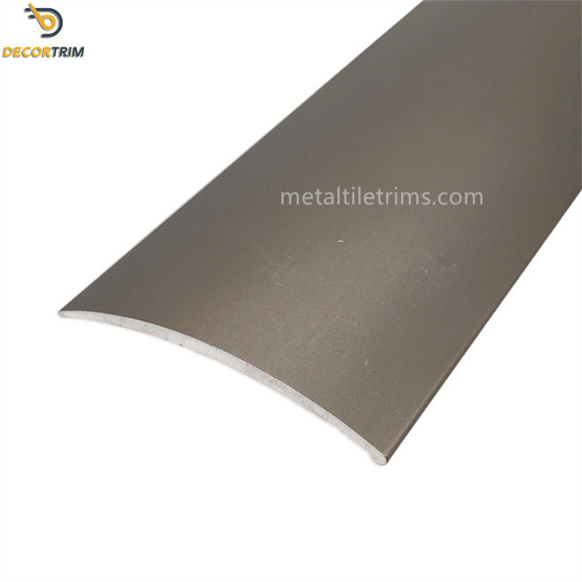 39.7mm Wide Aluminium Floor Threshold Strip Matt Bronze Decorative