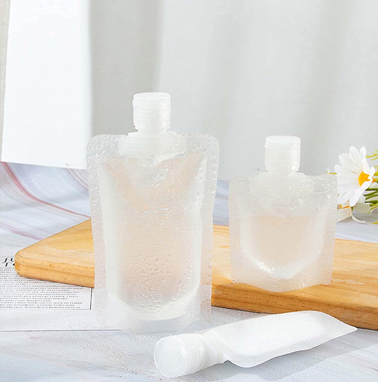 Gravure Printing Custom Spout Pouch Liquid Stand Up Pouch 30/50/100ml