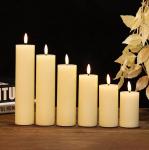 Led Candles For Wedding Centerpieces Flameless Elegant Christmas Light Wax
