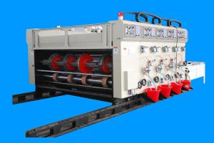 China HRC58-62 Auto Feeding Carton Making Machine / Carton Packaging Machinery 2400mm wholesale